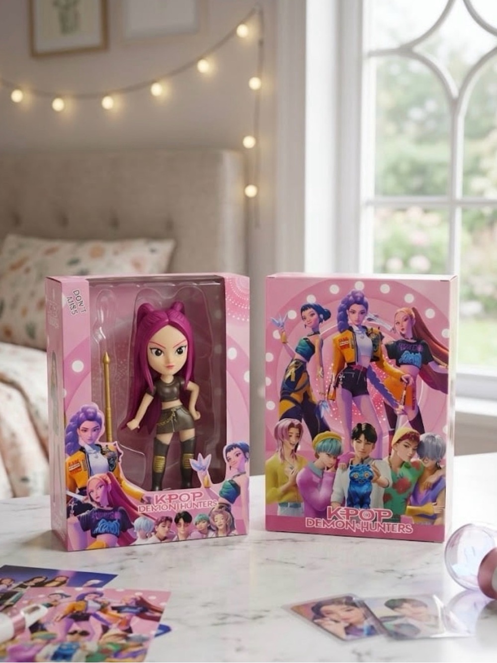 KPOP Demon Hunters Mari Doll Figure Collectible – Brand New in Box